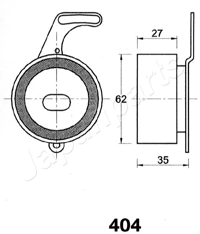 BE404 Japan Parts Натягувач ременя ГРМ