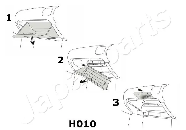 FAAH010 Japan Parts Внутрішньосалонний фільтр