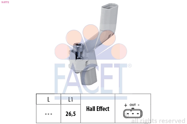 Датчик обертів колінвалу Magneti Marelli SAG286 ціна, від 16.32 USD