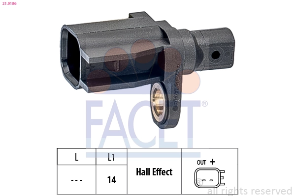 Датчик АБС (ABS) задній TRW GBS2841 ціна, від 14.16 USD