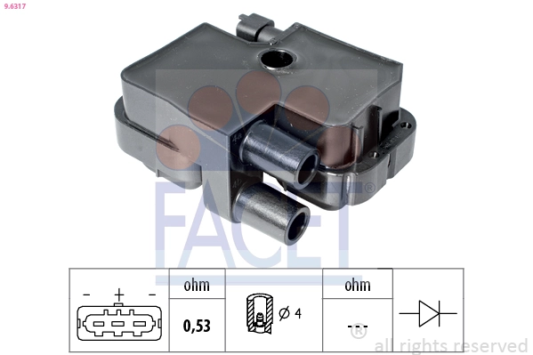 Котушка запалювання AND 3F906004 ціна, від 24.22 USD