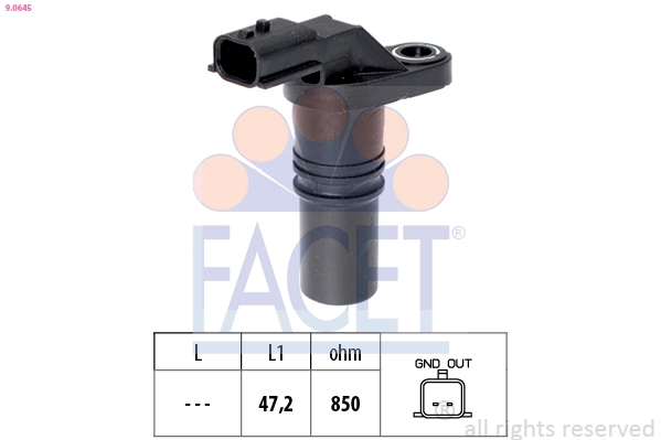 Датчик обертів колінвалу Fast OER8200885209 ціна, від 10.16 USD