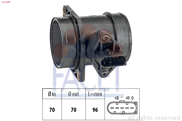 Датчик масової витрати повітря Bosch 986280210 ціна, від 46.51 USD