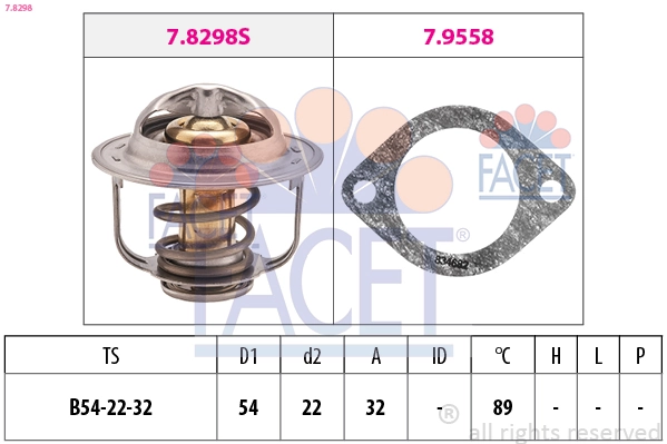 Авто термостат на Opel Astra H L35