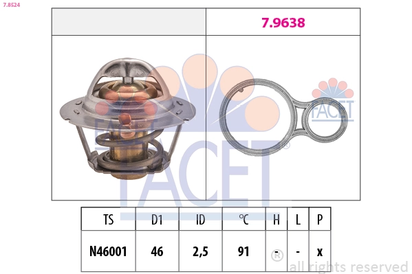 Термостат в зборі Magneti Marelli TE0278