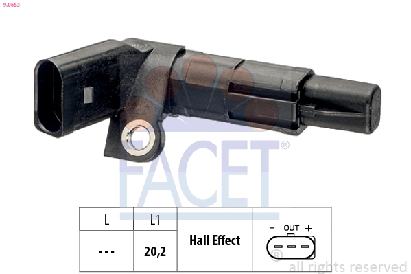 Датчик обертів колінвалу AND 30906156 ціна, від 16.60 USD