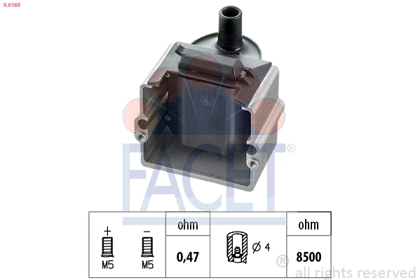 Котушка запалювання на Volkswagen Transporter T3 24, 25, 251