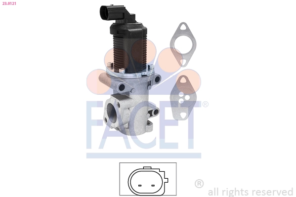 Клапан EGR AND 30131026 ціна, від 63.14 USD