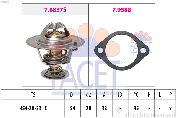 Купити Термостат Hyundai Santa Fe II CM