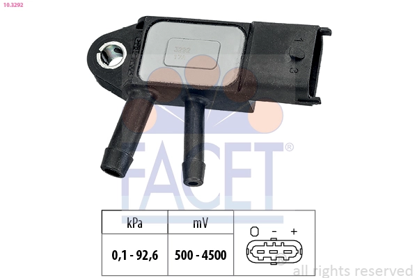 SPS013 Magneti Marelli Датчик тиску вихлопних газів