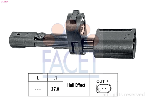 Датчик АБС (ABS) задній AND 30927018 ціна, від 8.74 USD
