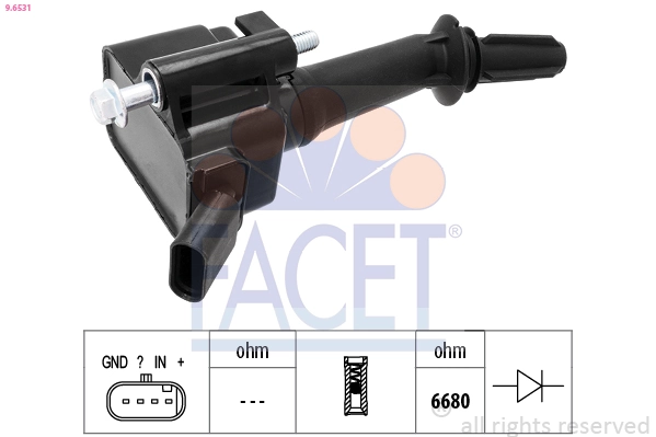 Котушка запалювання Peugeot/Citroen 12697989 ціна, від 11.50 USD