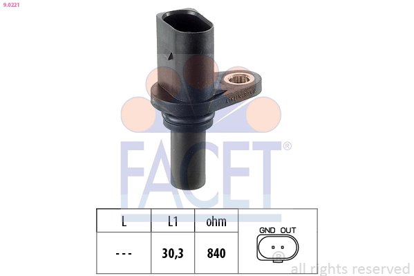 Датчик швидкості SAG221 Magneti Marelli