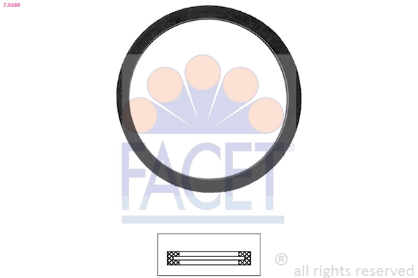 Прокладка термостата на Toyota RAV4 III A3