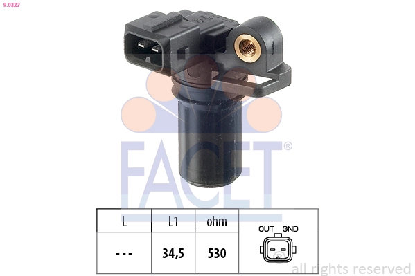 Датчик обертів колінвалу AND 42906028 ціна, від 11.27 USD