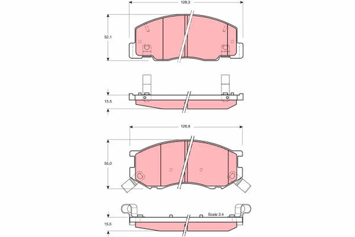 Гальмівні колодки Kashiyama D2150 ціна, від 11.26 USD