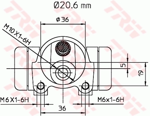 Циліндр гальмівний колісний/робочий, задній Case C078 ціна, від 6.19 USD