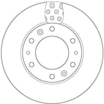 Гальмівні диски передні 5176159000 Hyundai/Kia