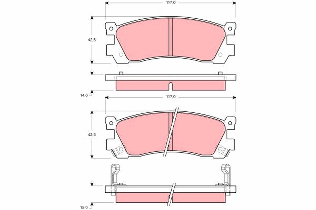 Купити C23005 Kashiyama Задні колодки