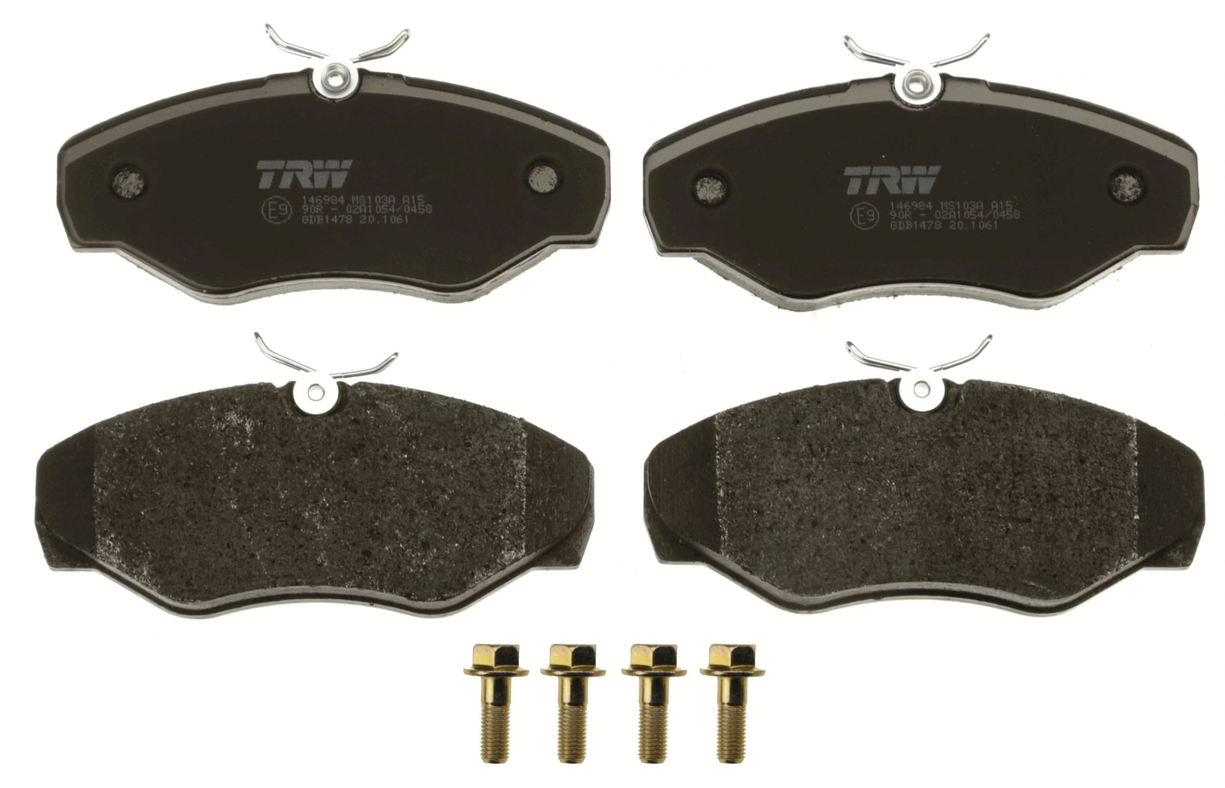 Передні тормозні колодки 6576 Maxgear