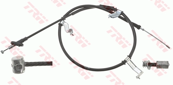 Трос стоянкового гальма задній правий Korea (oem) C70559OEM ціна, від 22.54 USD
