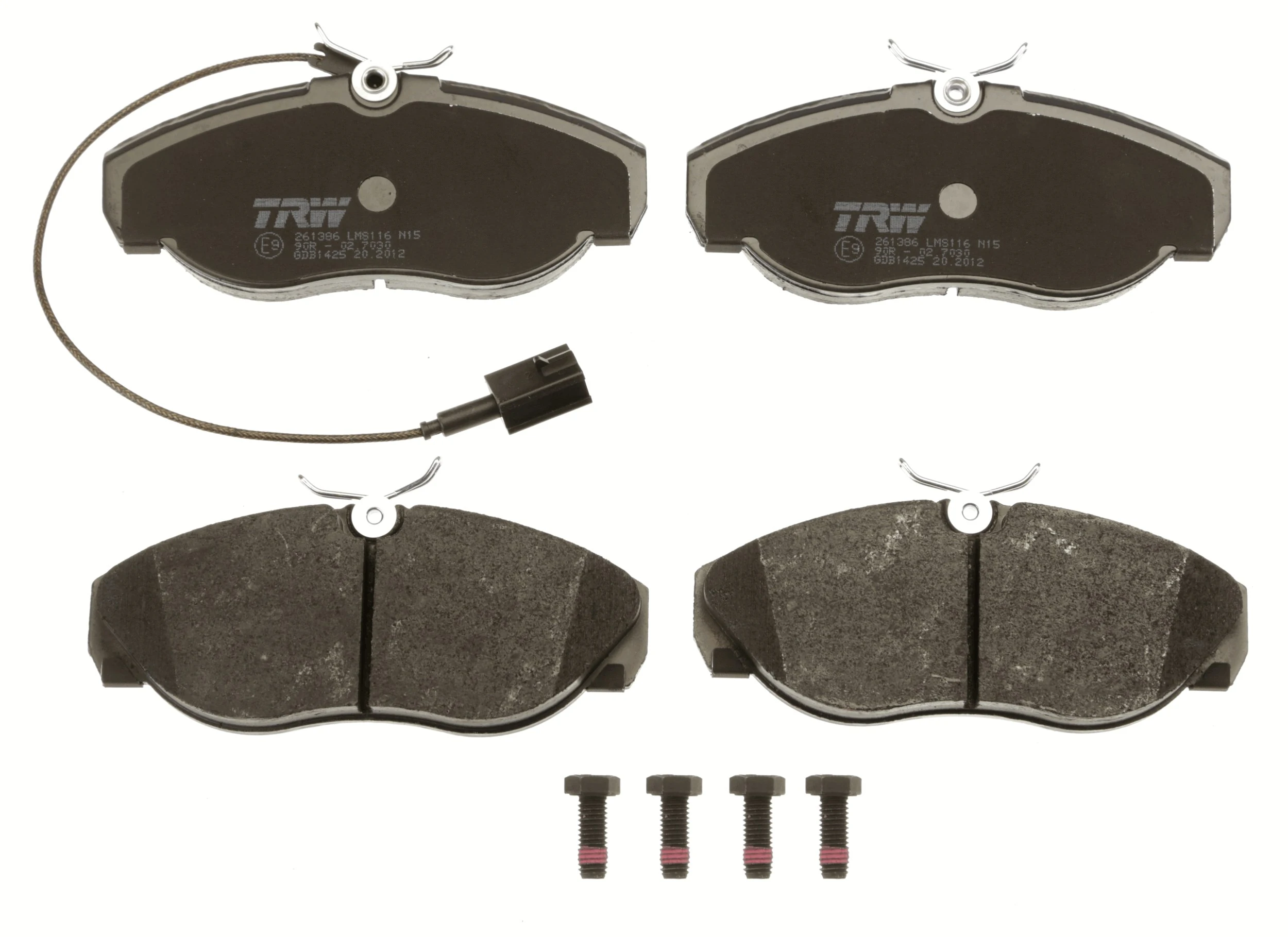 Купити GPR01396S GP Колодки гальмівні передні, дискові