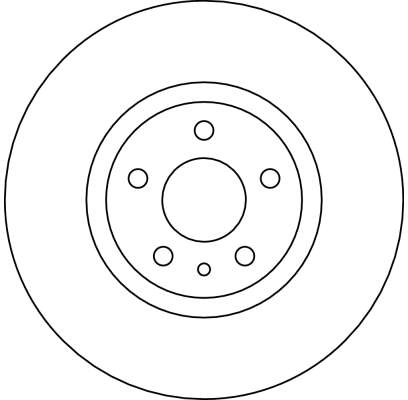 Диск гальмівний передній Alfa Romeo 147 