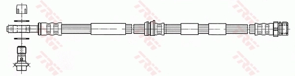 Купити VW180 WBH Гальмівні шланги передні