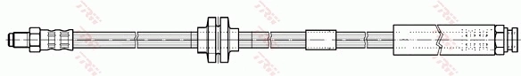 Гнучка гальмівна трубка передня на Fiat Punto II 188