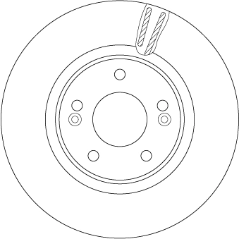 R1114 VALEO Гальмо дискове переднє