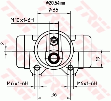 BWF137 TRW Робочий циліндр