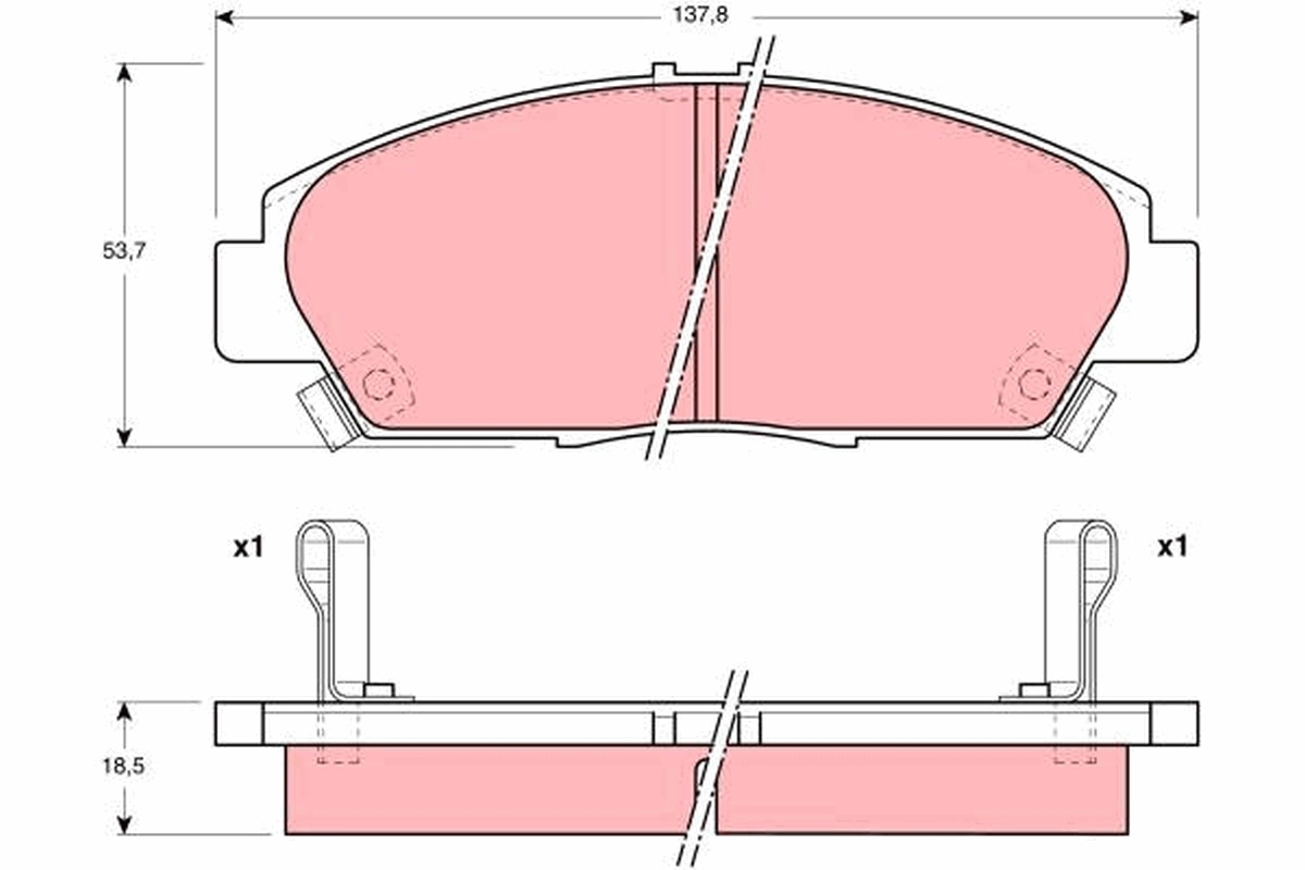C14001PR JC Premium Передні гальмівні колодки