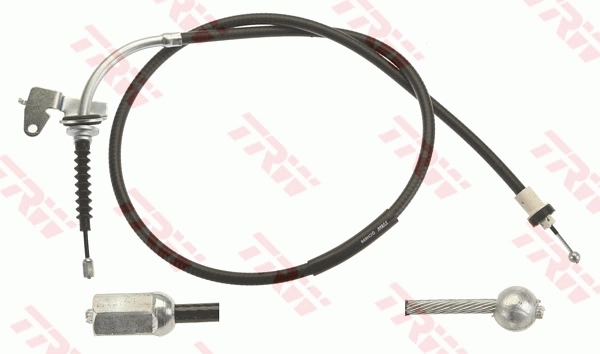 Трос стоянкового гальма задній лівий Adriauto AD050256 ціна, від 23.66 USD