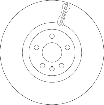 Диск переднього гальма Cifam 8001881C ціна, від 73.95 USD