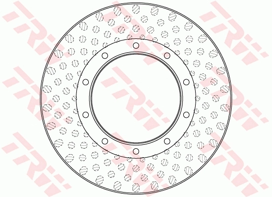 Гальмо дискове переднє на Mercedes Benz Truck TRUCK ACTROS  
