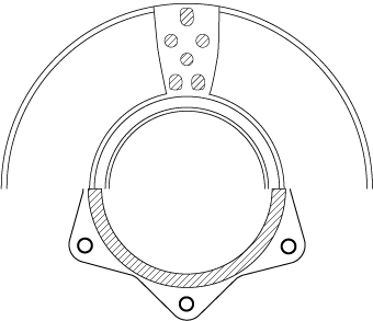 Диск гальмівний передній Mercedes Benz Truck Vario 
