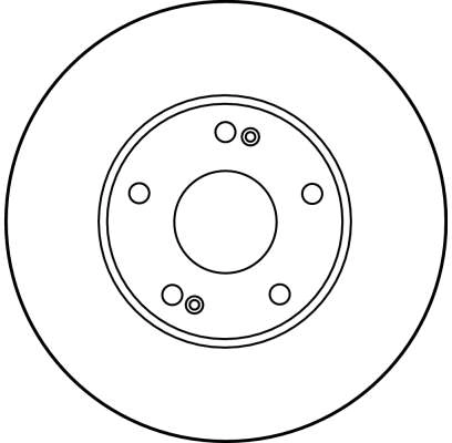 Гальмо дискове переднє на Renault Laguna I B56, 556