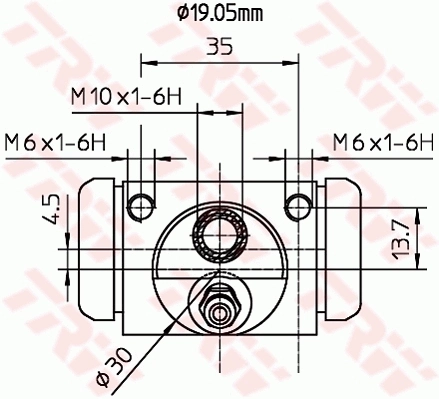 YS512261AA Ford Робочий циліндр