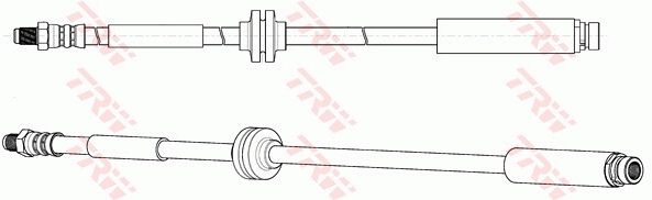 Купити PHB694 Polcar Шланг гальмівний задній