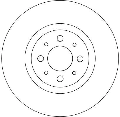 Гальмівні диски передні 6043095 Kraft