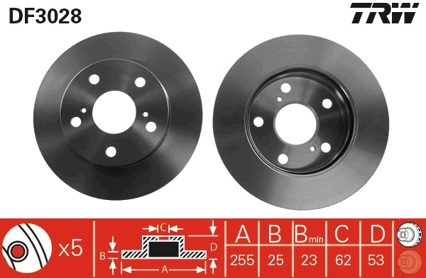 Купити PRD2736 Protechnic Ротор гальмівний