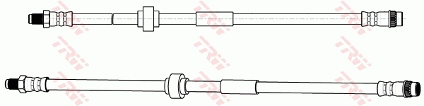 PHB635 TRW Гнучка гальмівна трубка передня