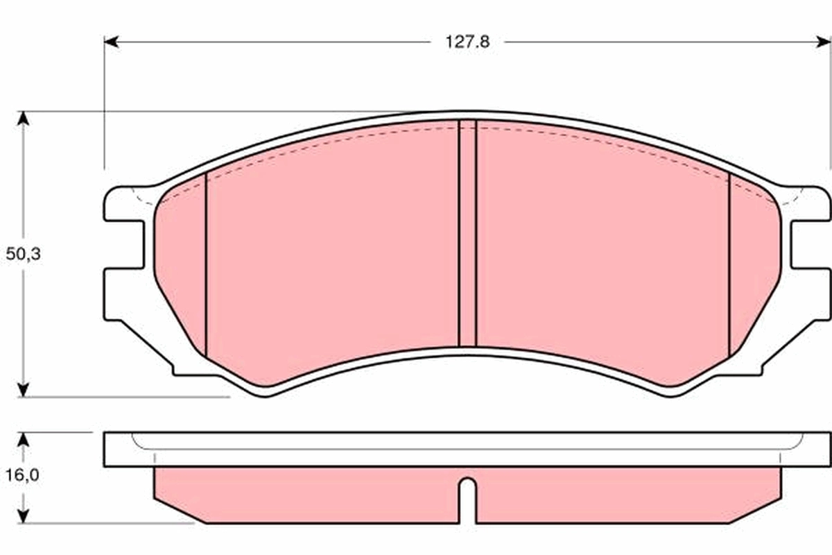 Тормозні колодки Mintye MP252J