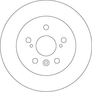  Гальмівні диски Toyota Camry 7