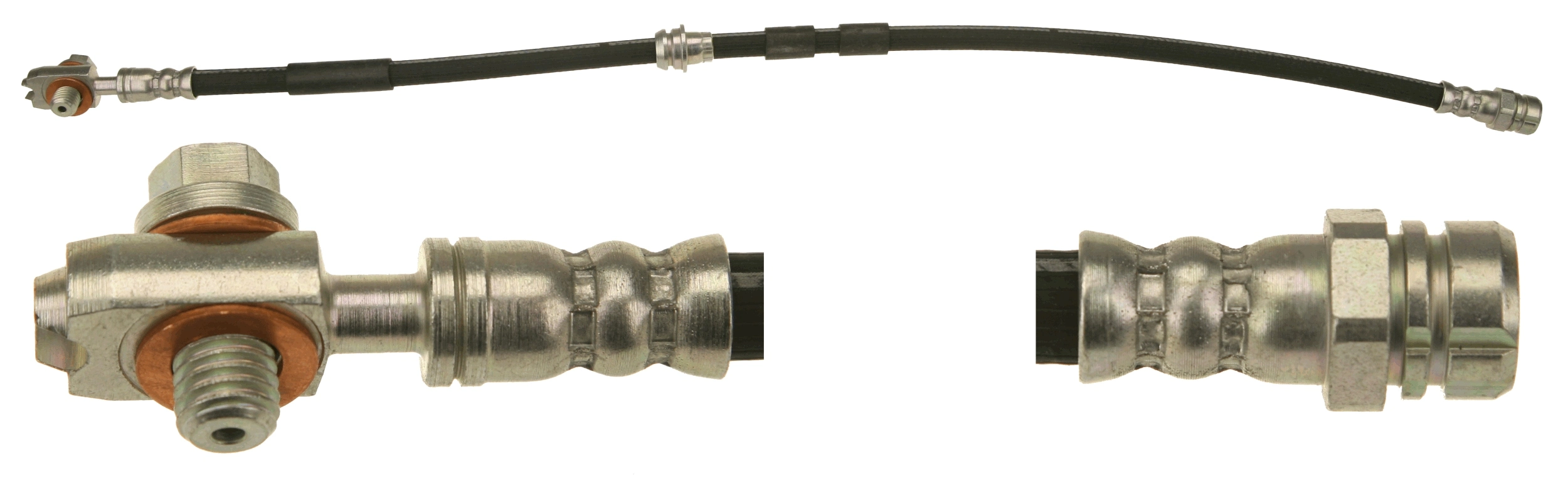 Шланг гальмівний передній WBH VW180 ціна, від 14.22 USD