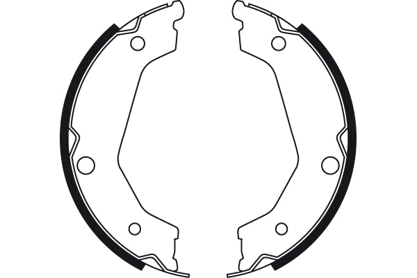 2188 Tomex Гальмівні колодки ручника