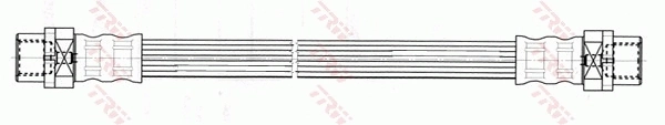 PHA512 TRW Шланг гальмівний задній