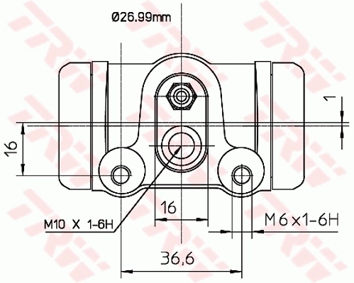C353 Case Робочий циліндр