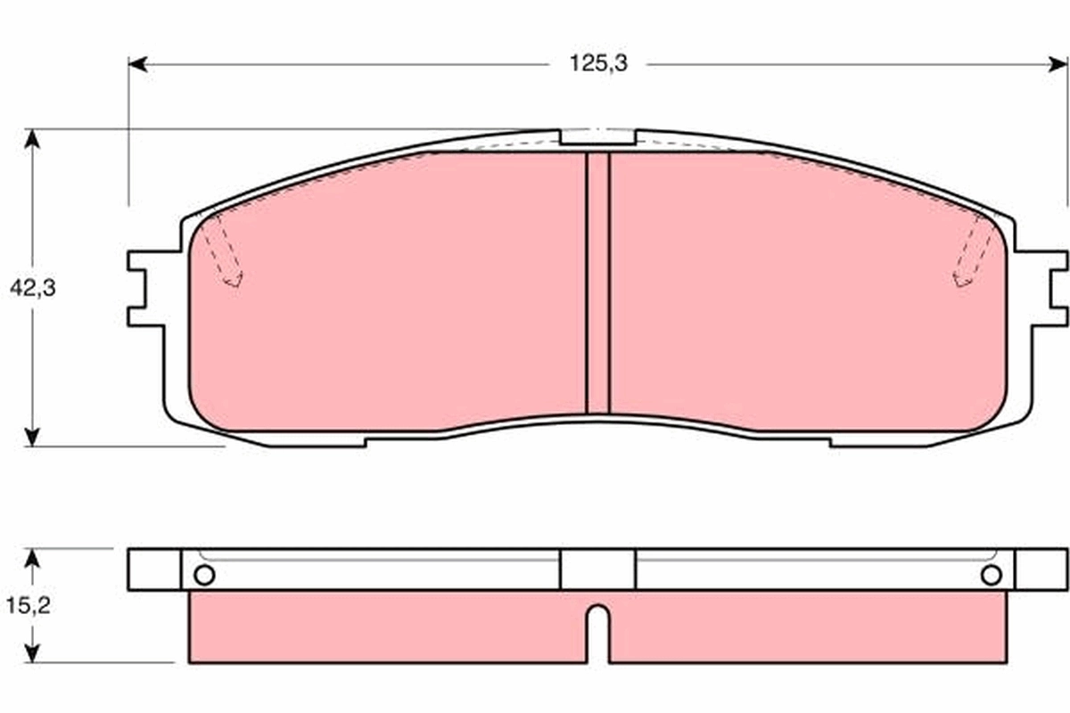 Задні гальмівні колодки Kashiyama C22006 ціна, від 14.81 USD