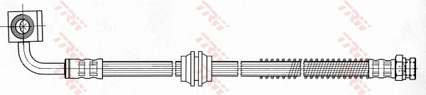PHD631 TRW Гальмівний шланг